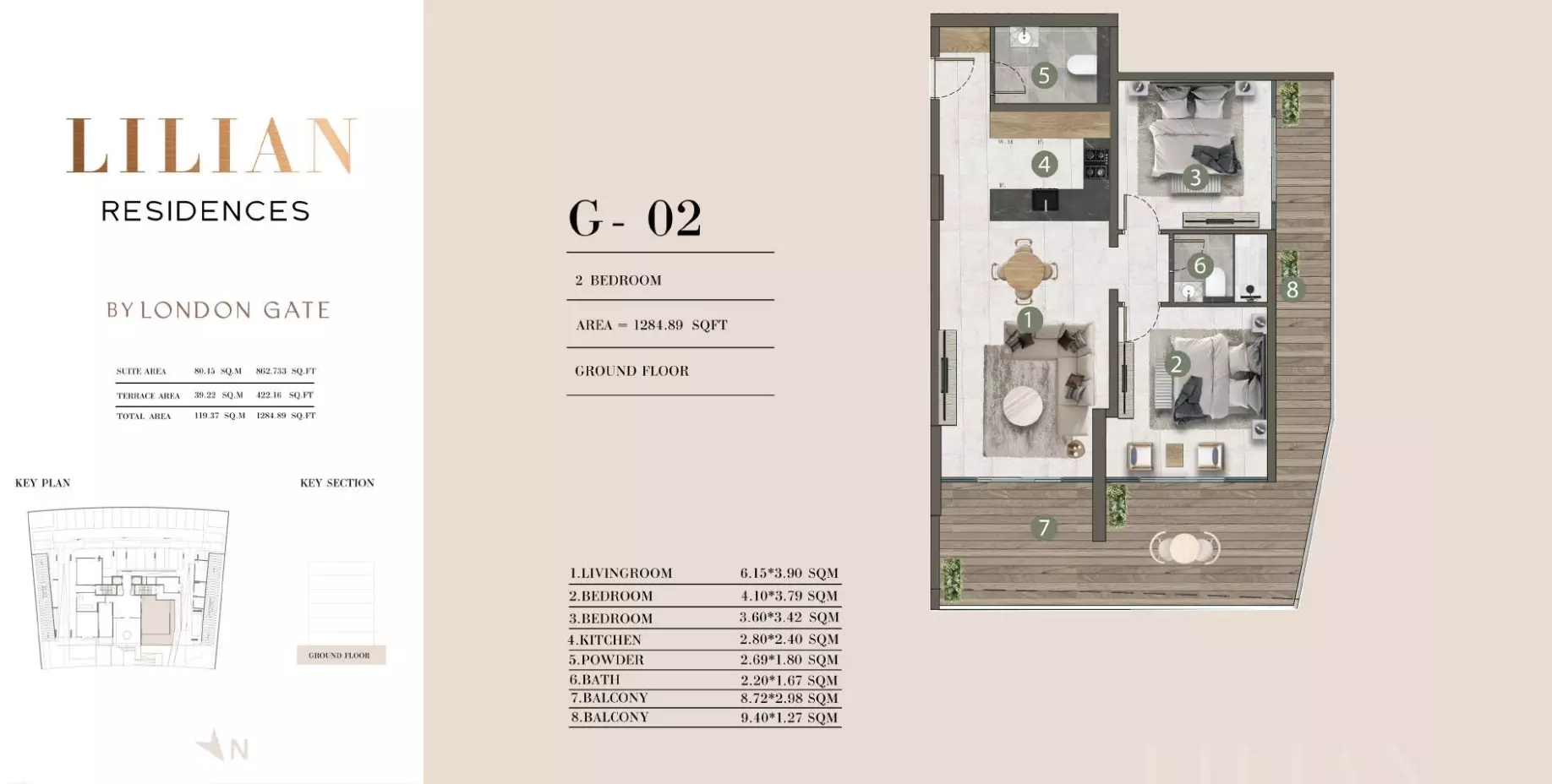 Unit floor plan image