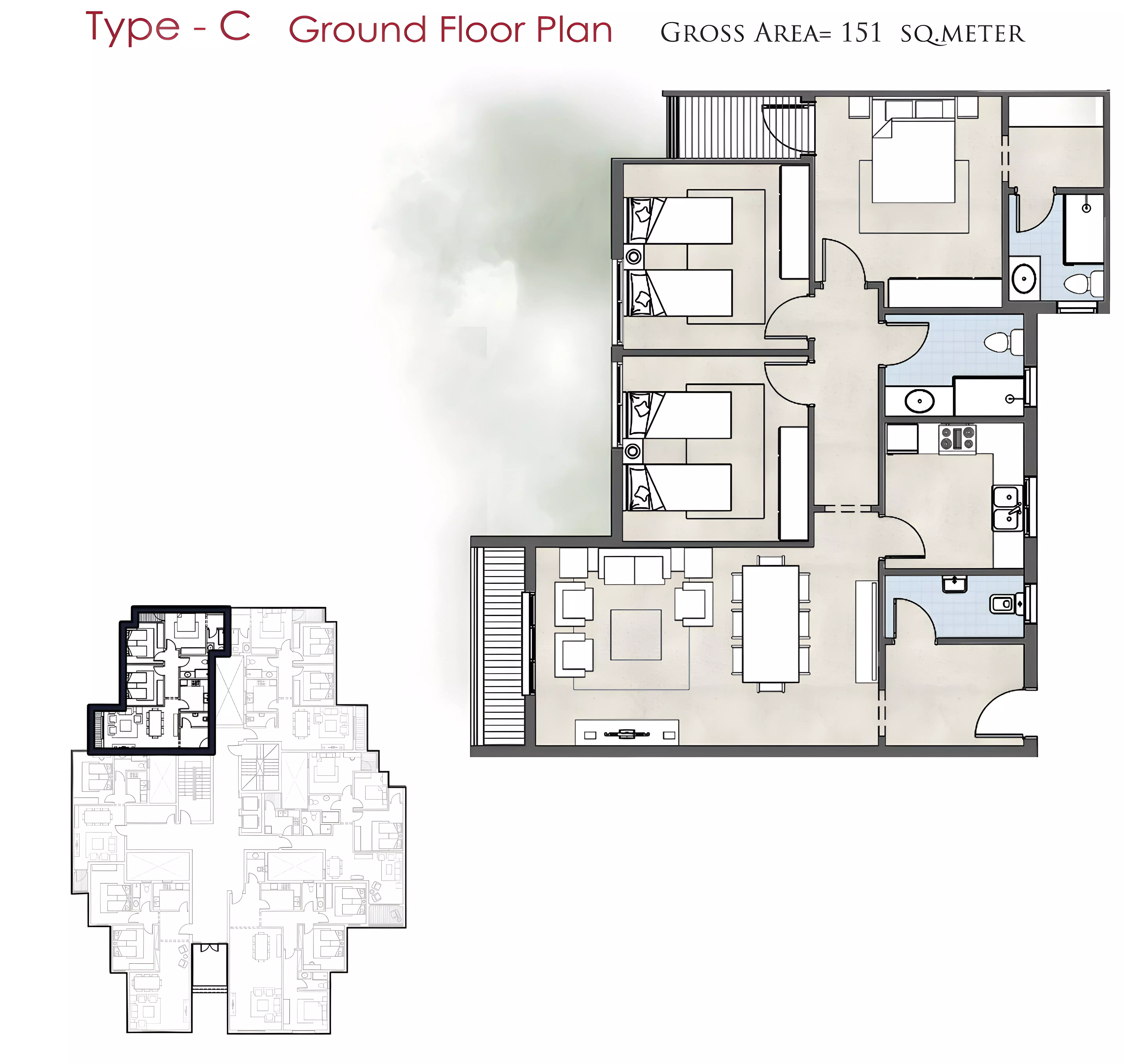Unit floor plan image