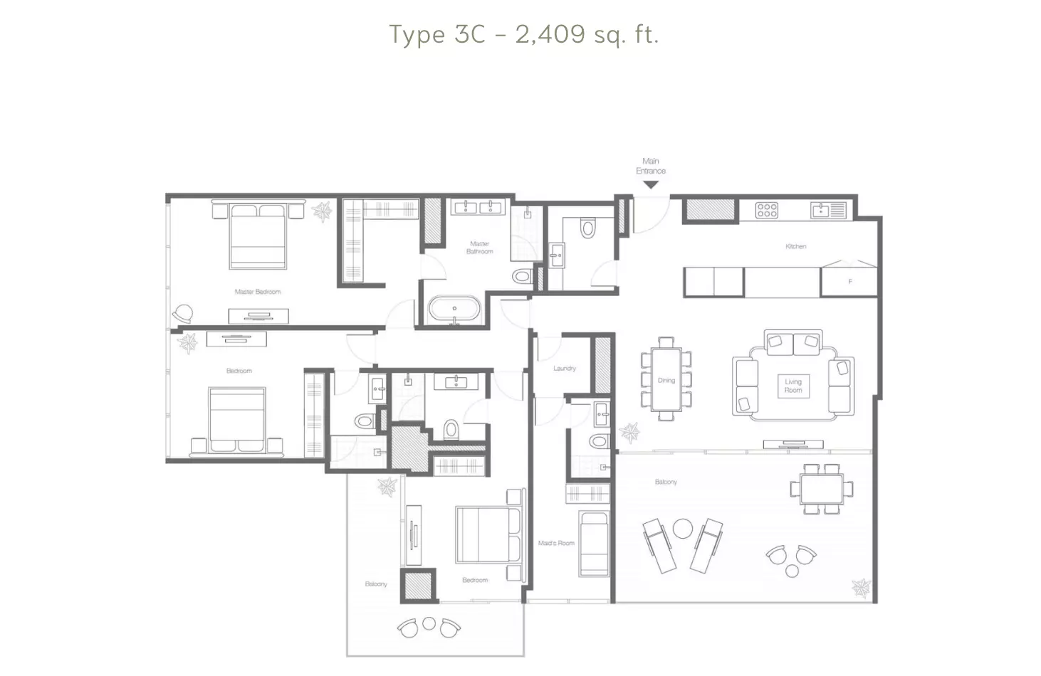 Unit floor plan image