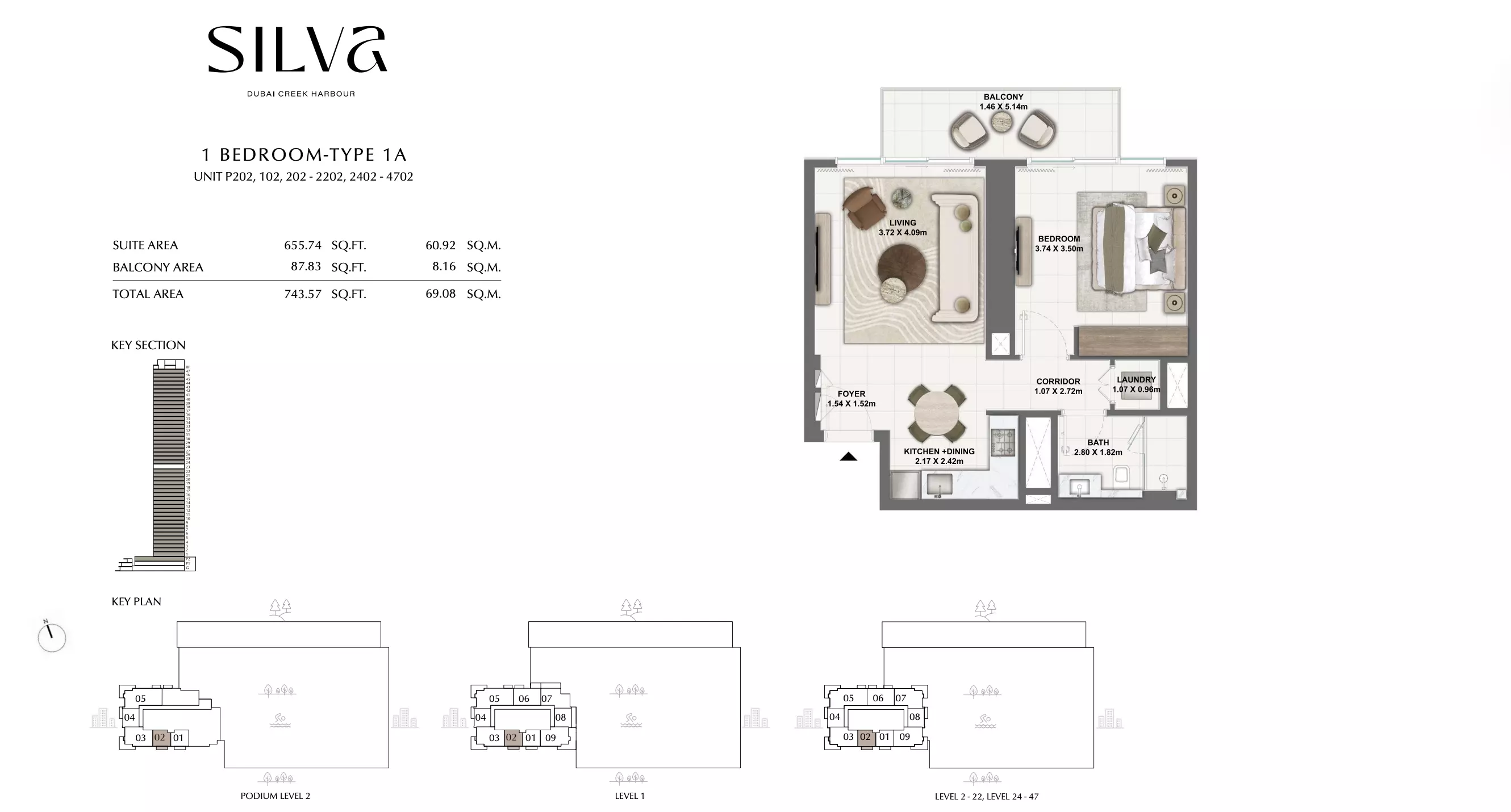 Unit floor plan image
