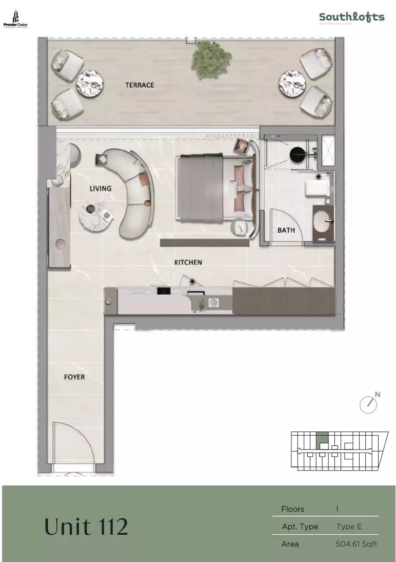 Unit floor plan image