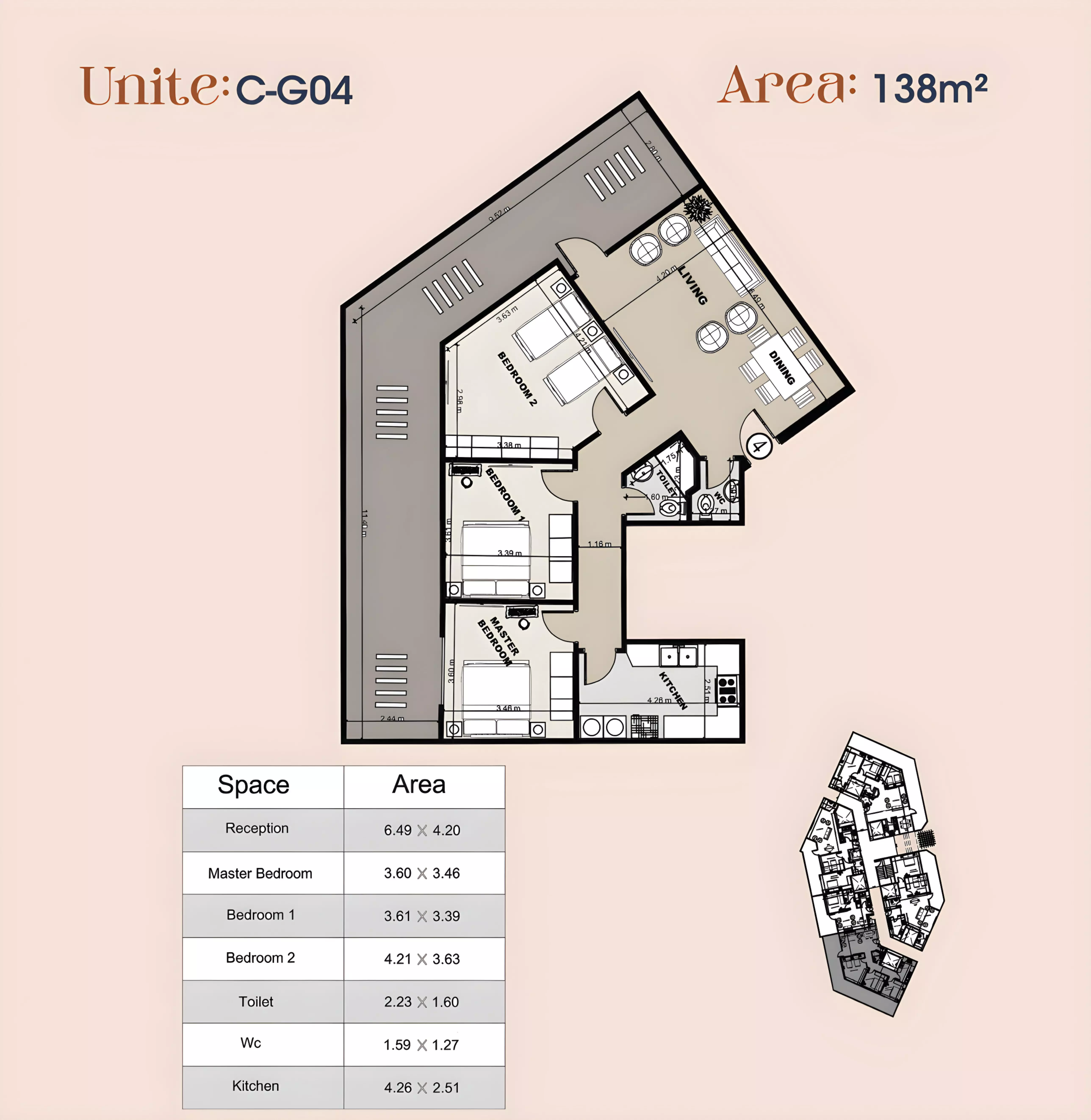 Unit floor plan image