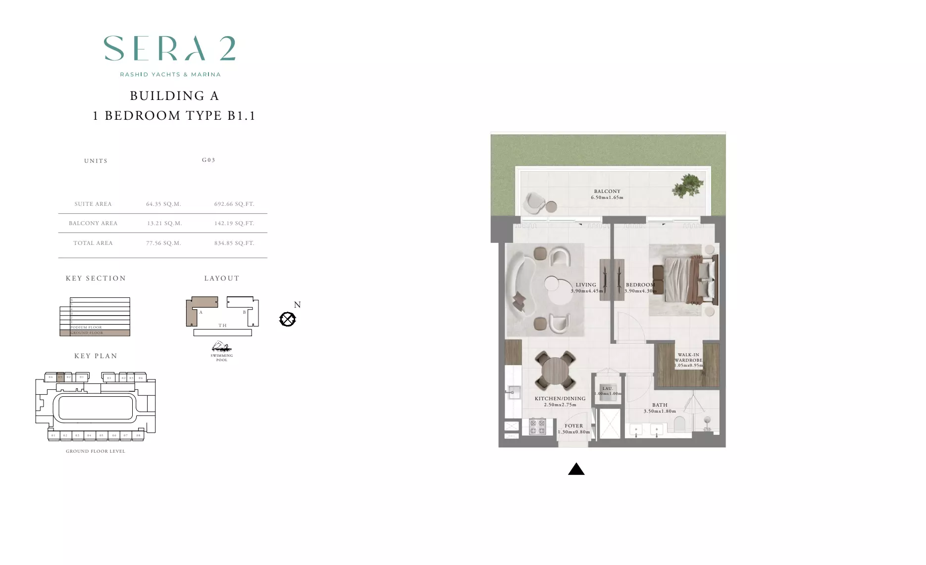 Unit floor plan image