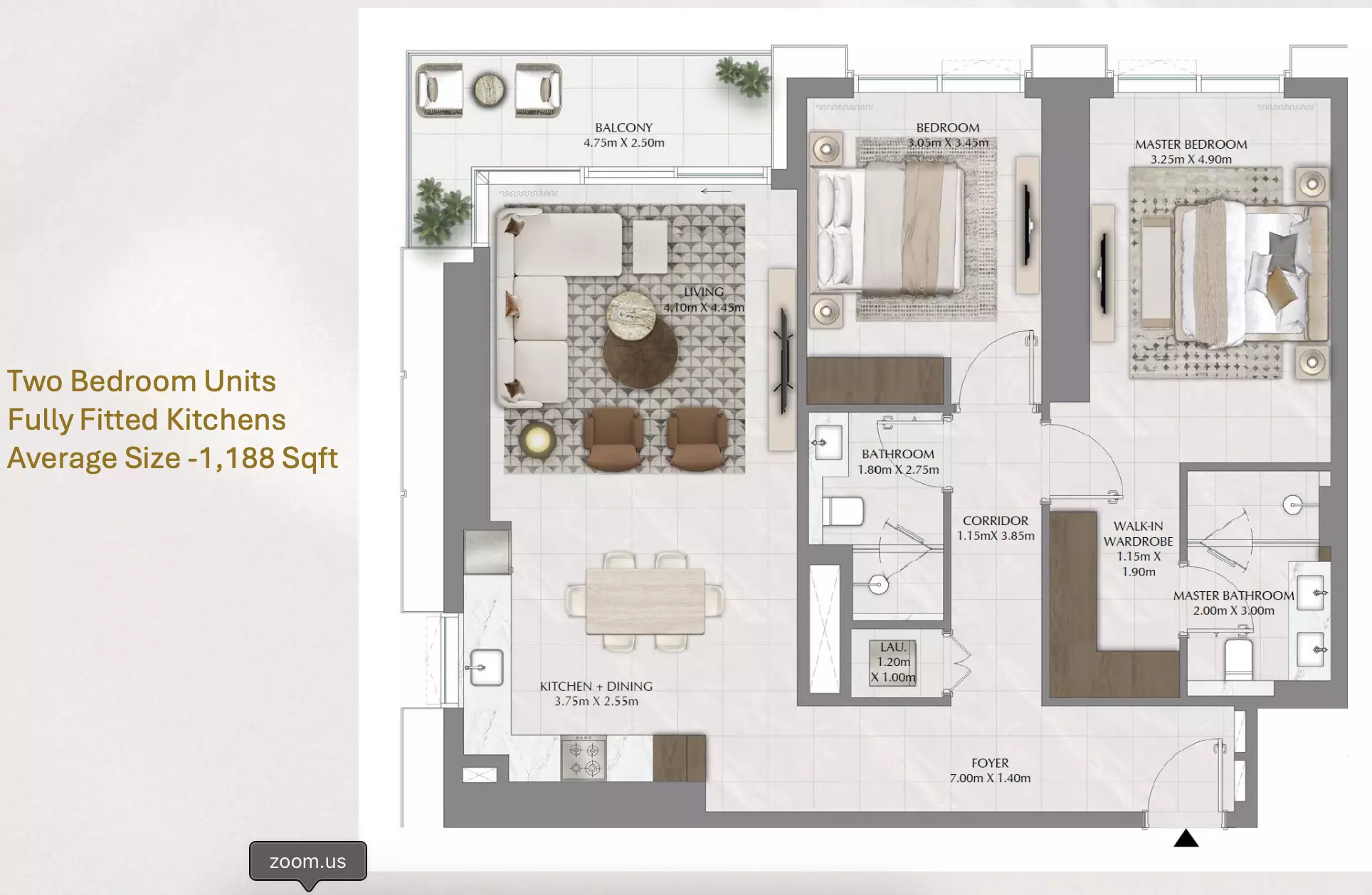 Unit floor plan image