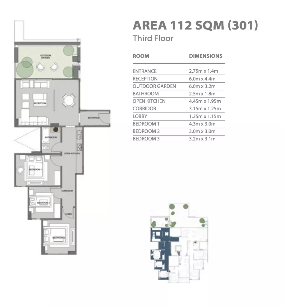 Unit floor plan image