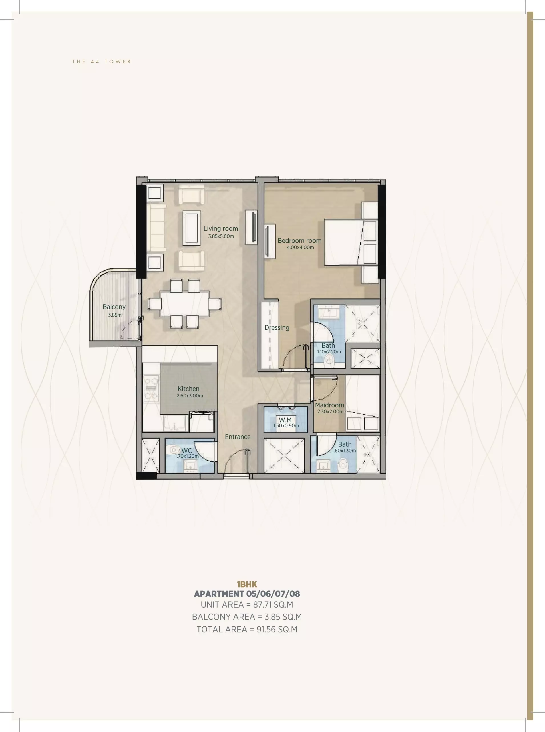 Unit floor plan image