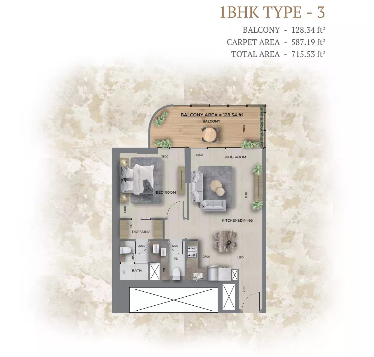 Unit floor plan image