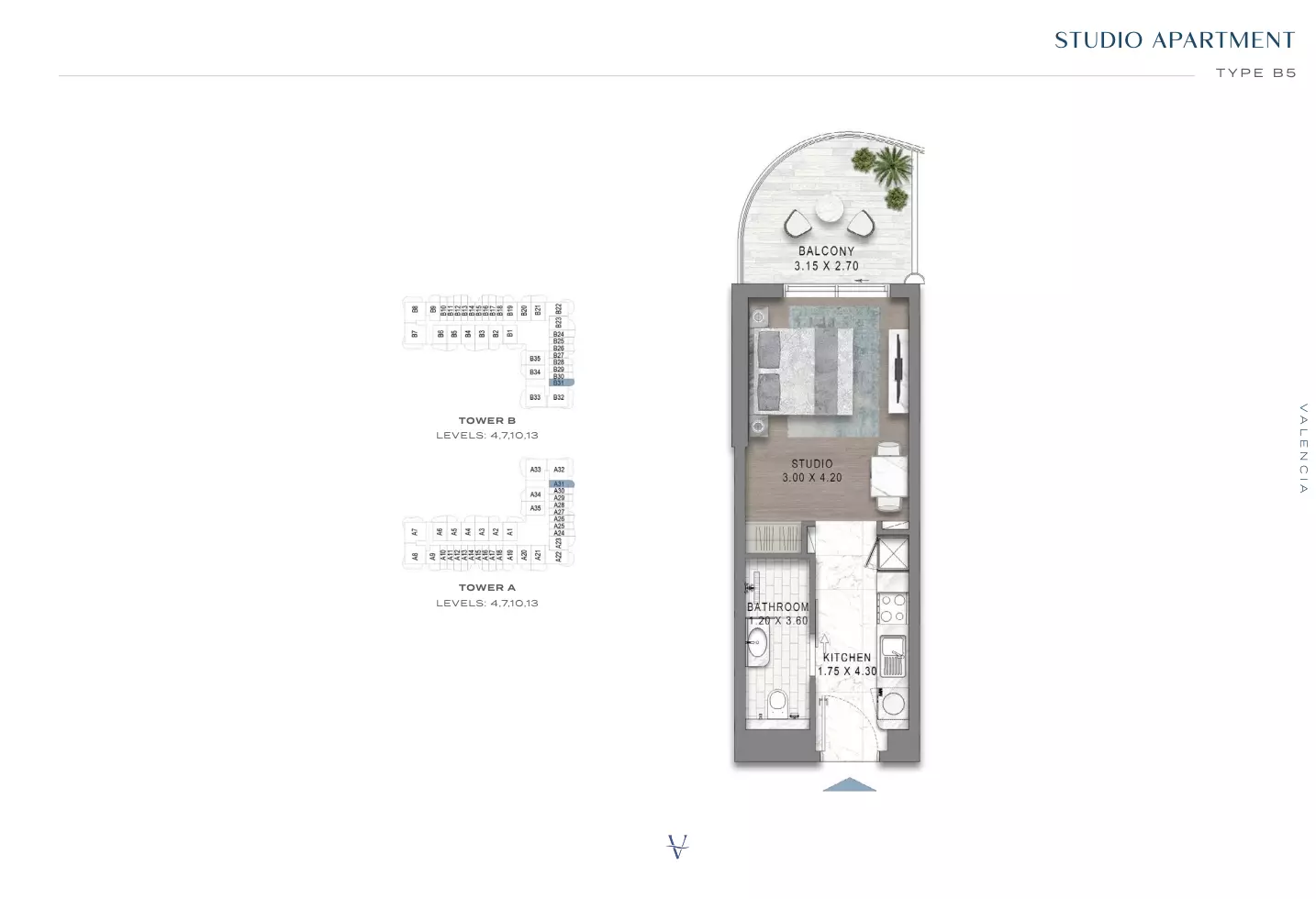 Unit floor plan image
