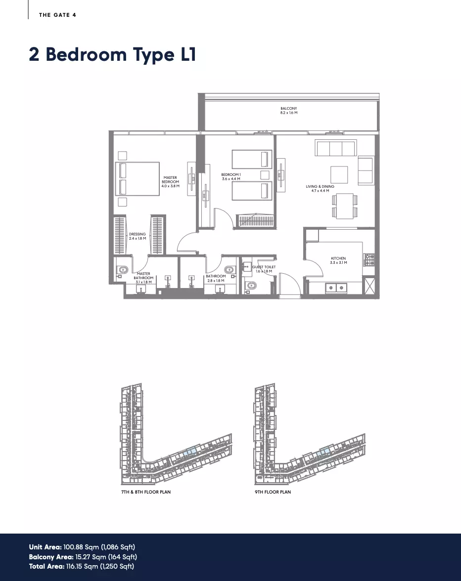 Unit floor plan image