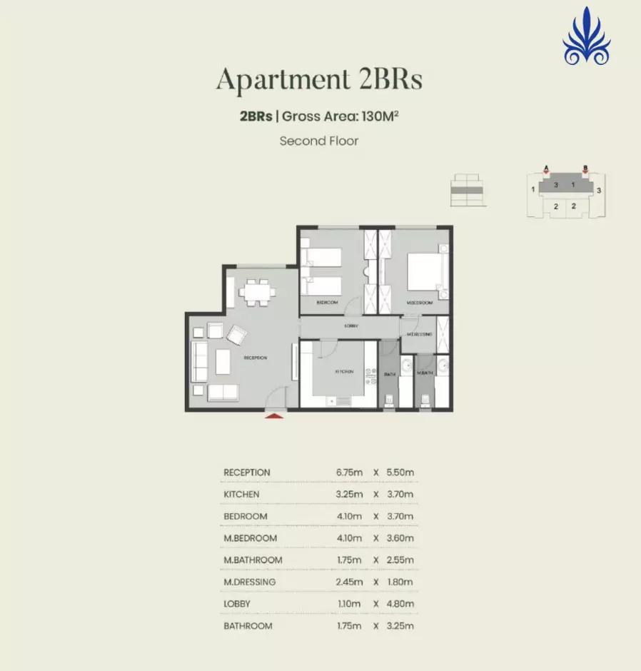 Unit floor plan image