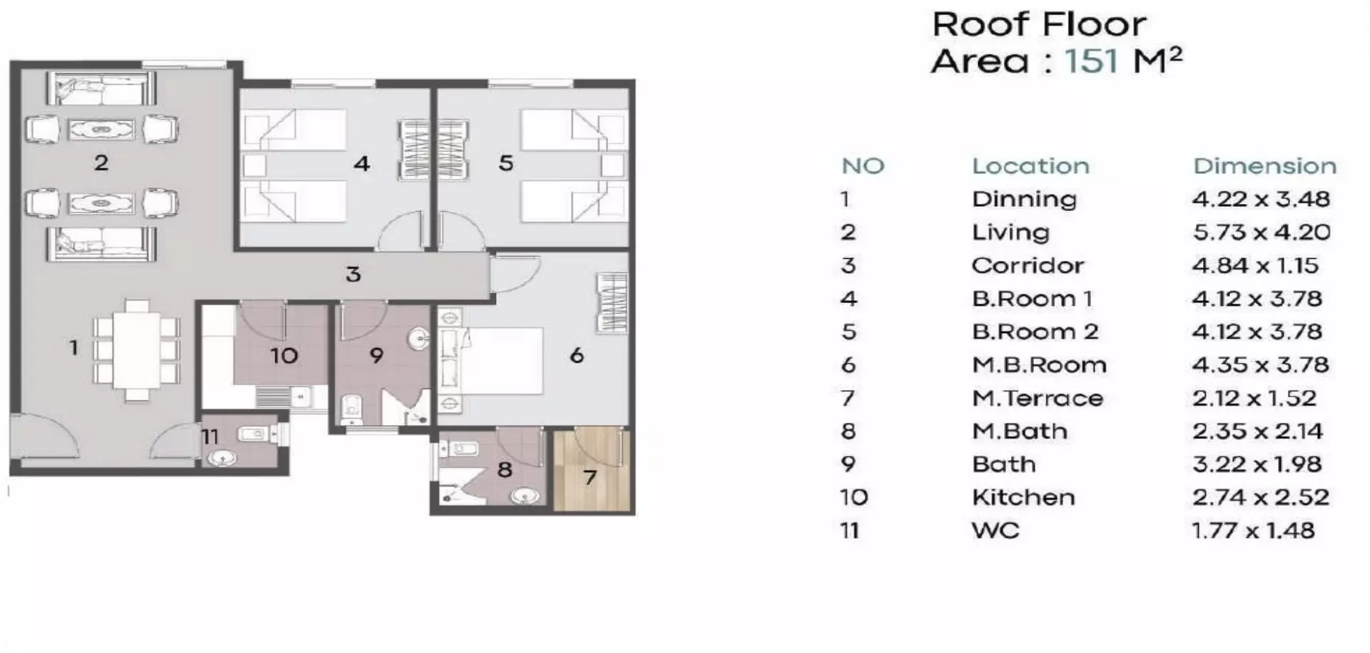 Unit floor plan image