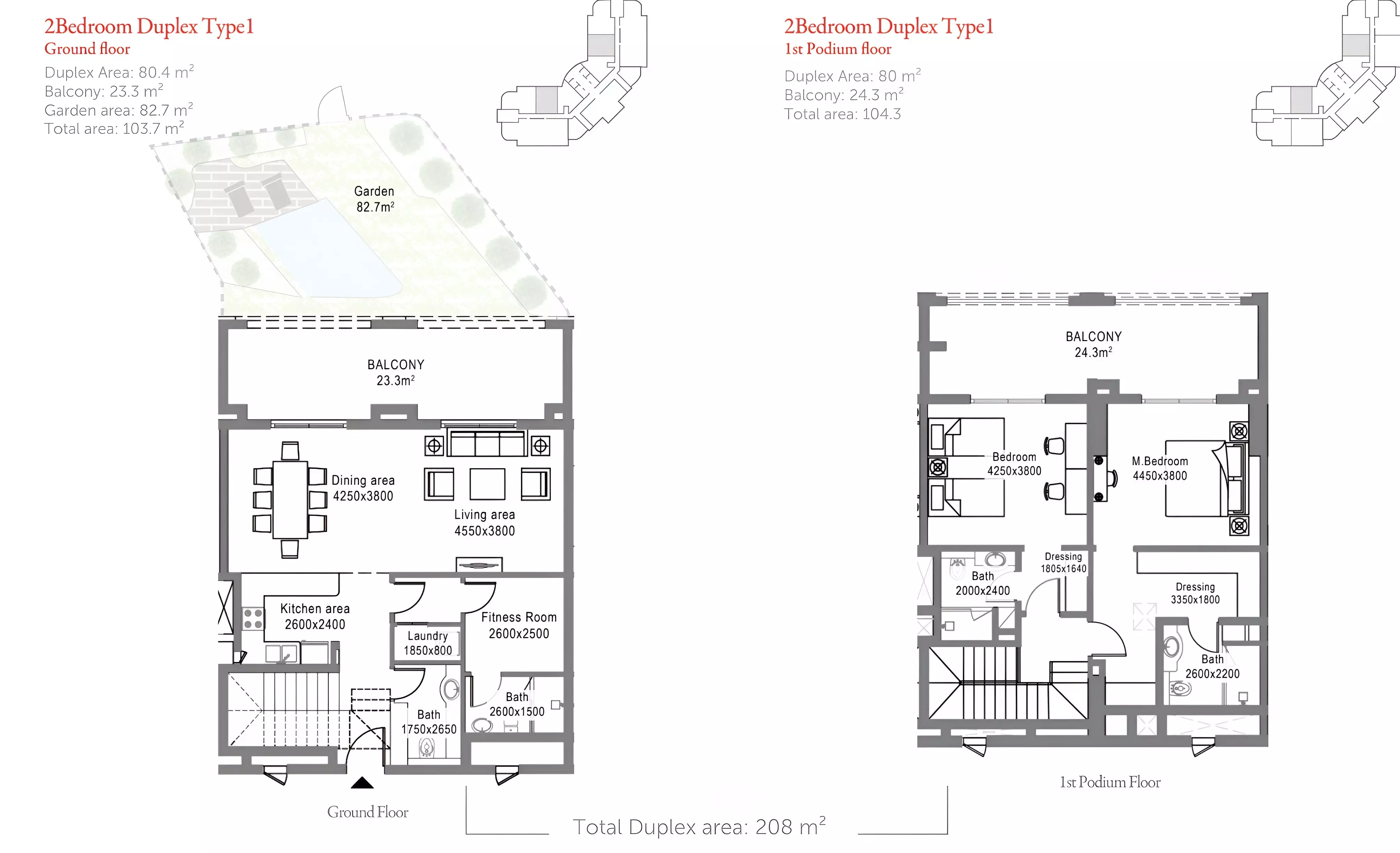 Unit floor plan image