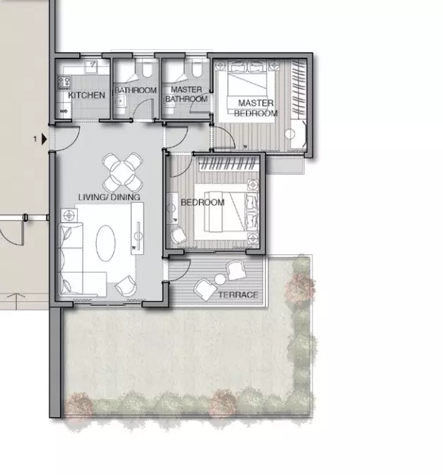 Unit floor plan image